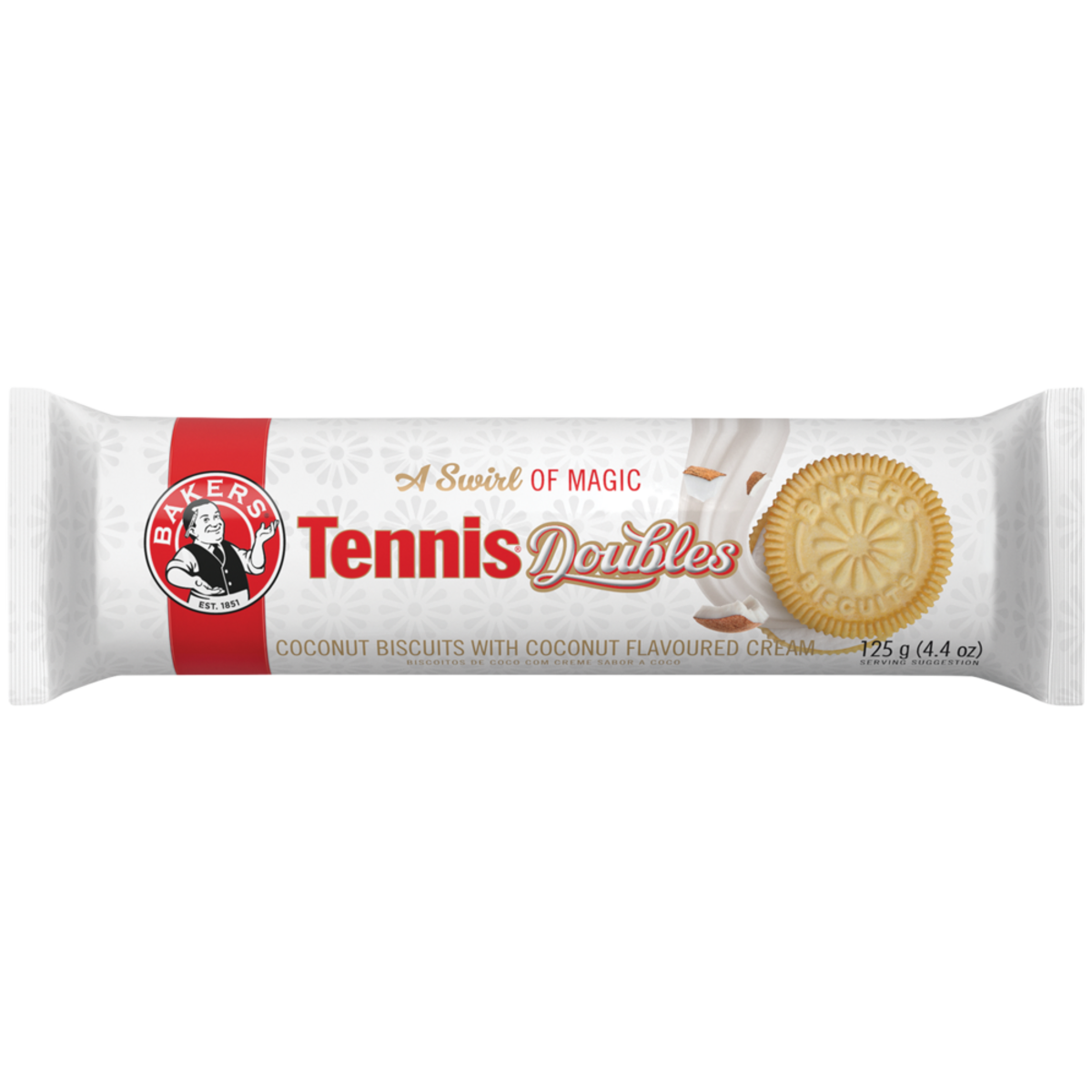 Bakers Tennis Doubles Biscuits 15x125g