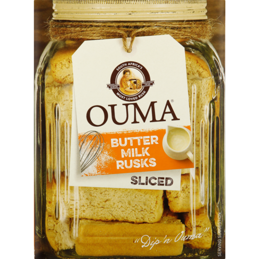 OUMA Buttermilk Sliced Rusks, 12x450g