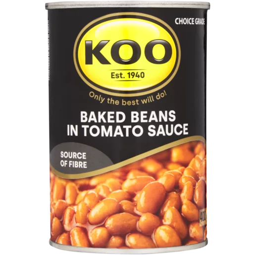 KOO Baked Beans in Tomato Sauce, 12x400g