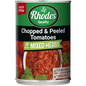 Rhodes Quality Chopped & Peeled Tomatoes with Mixed Herbs 410g