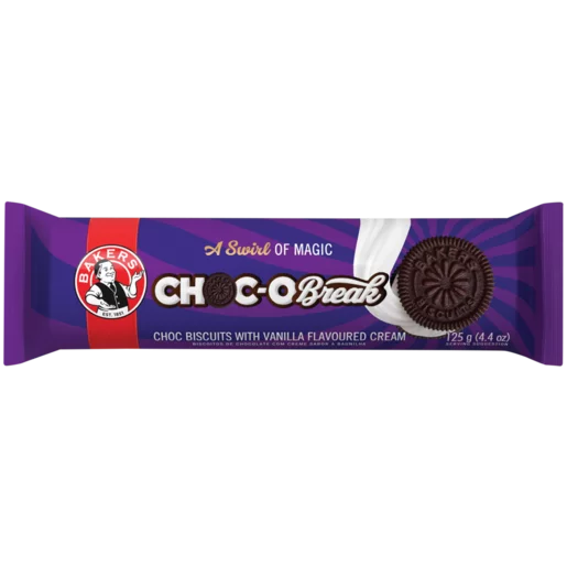 Bakers Choc-o-break Biscuits 15x155g