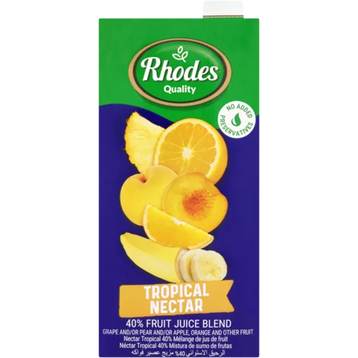 Rhodes Quality Tropical Nectar 1L  6x1L