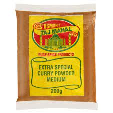 Osmans Extra Special Curry Powder Medium, 12x200g