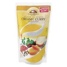 Ina Paarman's Creamy Curry  Sauce w/ Apricot Chutney, 12x200ml