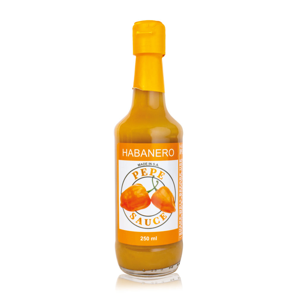 Calisto's Pepe Habanero Sauce, 6x250ml