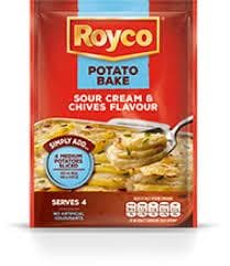 ROYCO Potato Bake Sour Cream & Chives, 12x41g