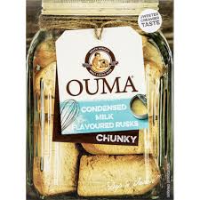 Ouma Condensed Milk Chunky Rusks, 12x500g