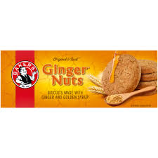 Bakers Ginger Nuts, 12x190g