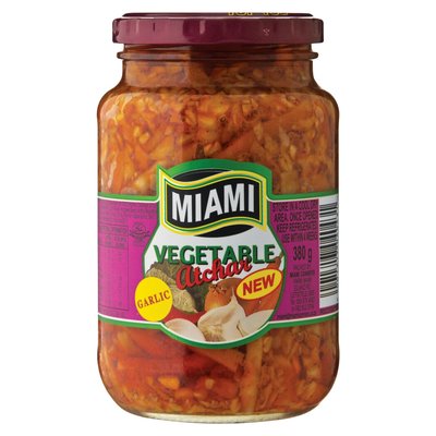 Miami Vegetable Atchar Garlic, 12x380g