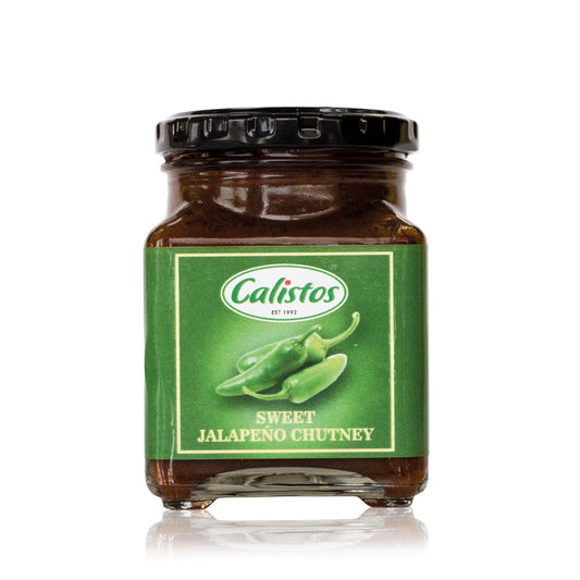 Calisto’s Sweet Jalapeño Chutney, 6x250ml